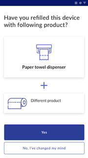 Mezrit Mobile App - Refill confirmation